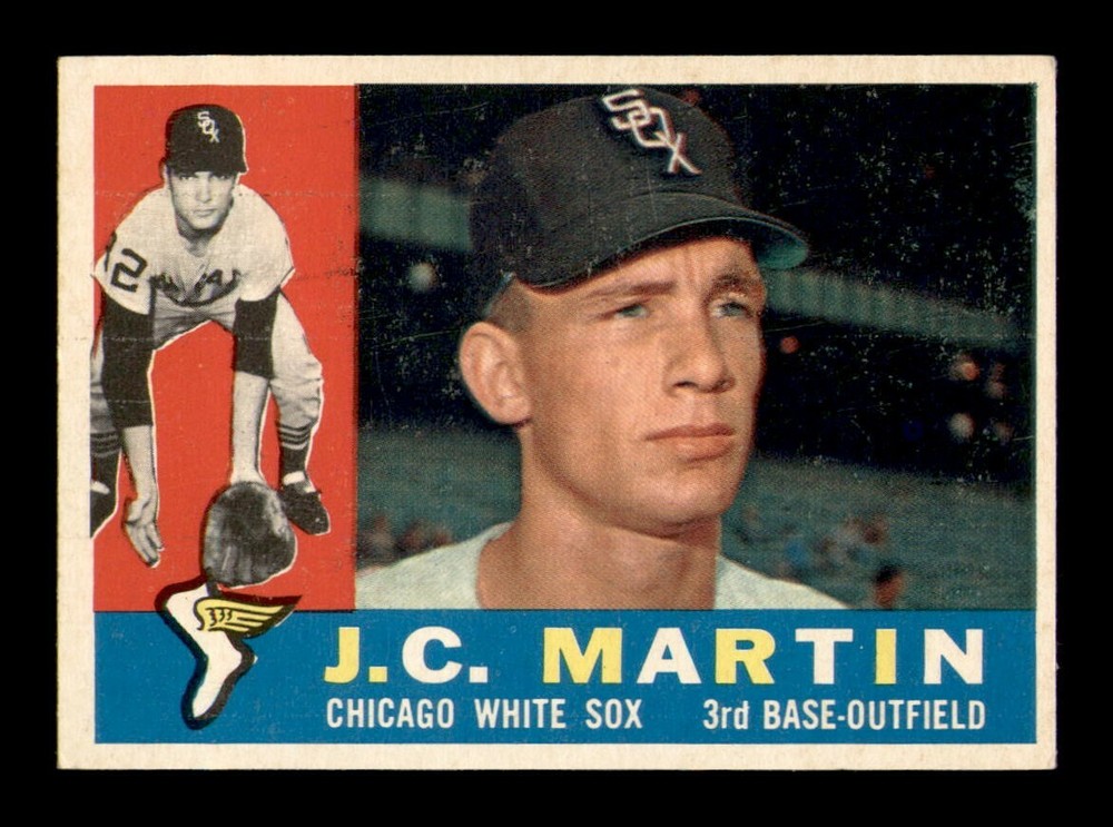 1960 Topps #346 J.C. Martin EX-MT Baseball Card OBGcards