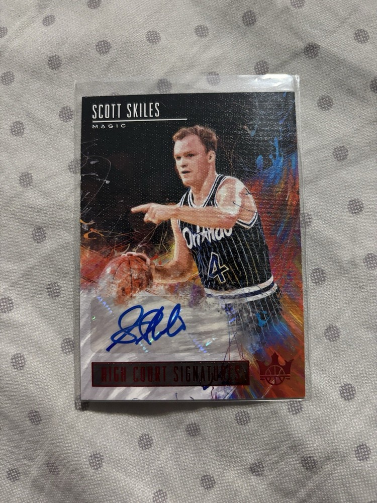 2018-19 Panini Court Kings High Signatures Ruby /99 Scott Skiles #HC-SSK Auto