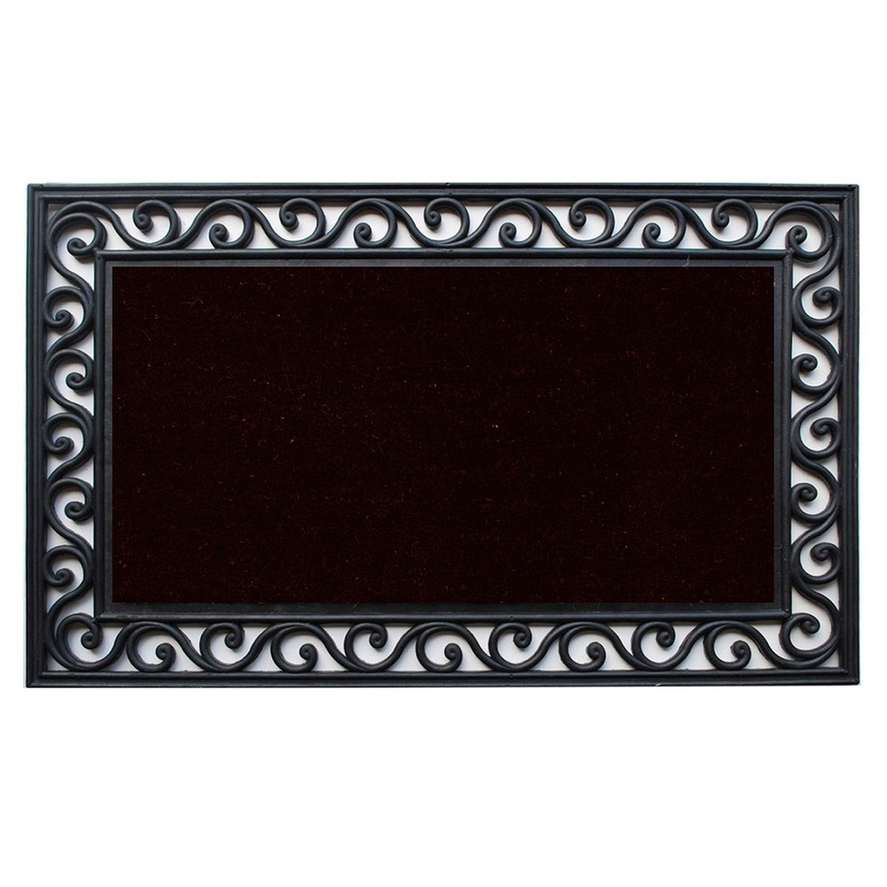 Midnight Doormat 22x36 Inch Stylish Entryway Rug for Home Décor