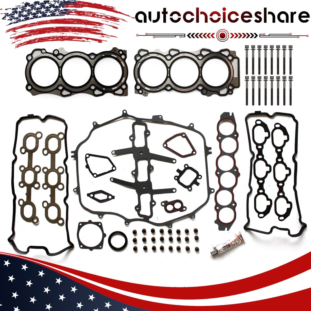Nissan 350Z G35 FX35 3.5L Head Gasket Bolt Set 2003-2006 HS26239PT