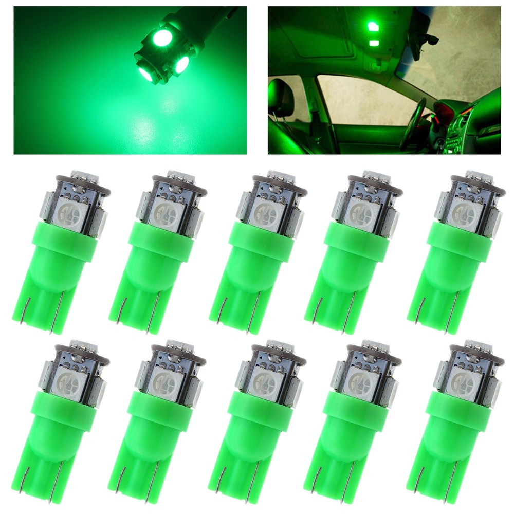 10 PCS T10 LED Light Bulb Kit, 5050 SMD Super Bright Car Interior Replacement