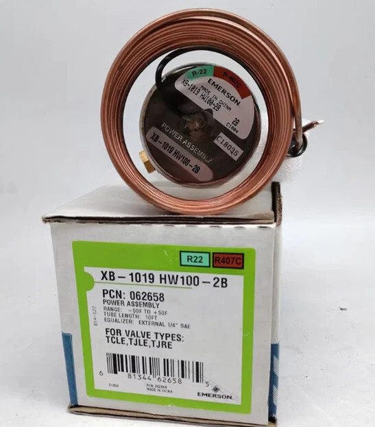 1PCS New EMERSON Expansion Valve Power Assembly XB-1019HW100-1B