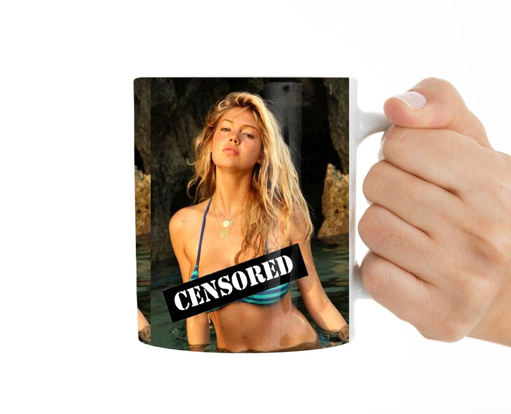 Swimsuit Model Mug Funny 11 oz coffee mug