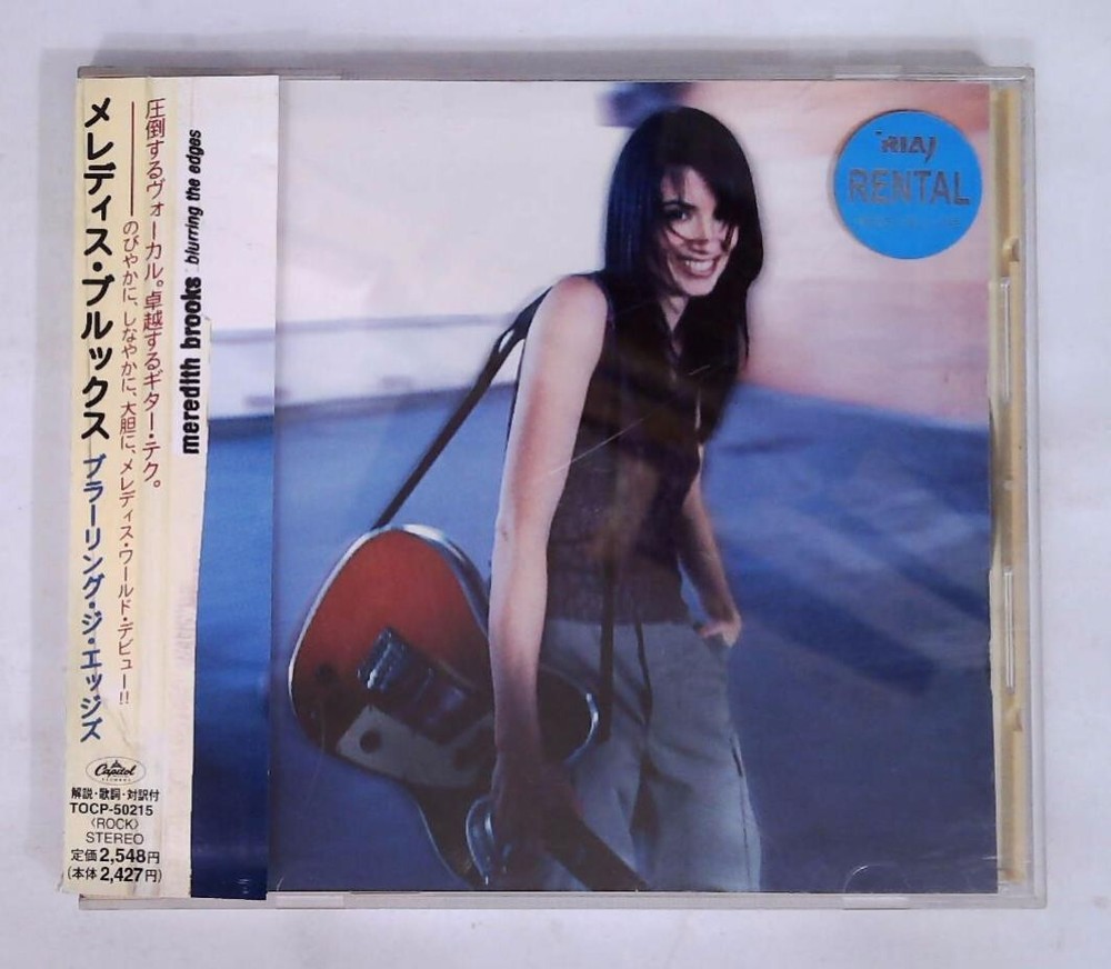 Meredith Brooks – Blurring The Edges TOCP-50215 JAPAN CD OBI