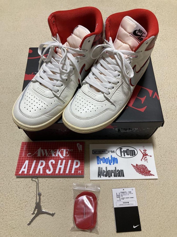 Awake Ny x Nike Jordan Air Ship SP Sneakers US8.5