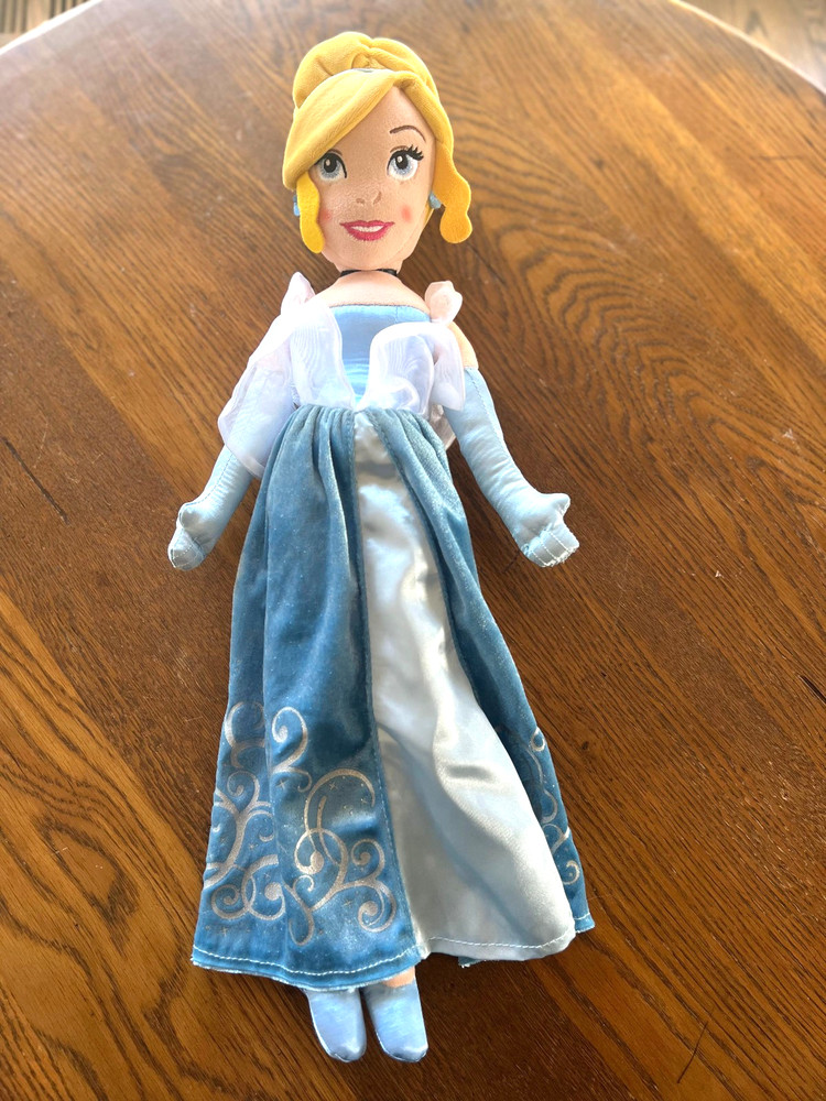 Princess Cinderella Plush Doll, 21 inches, New without Tags