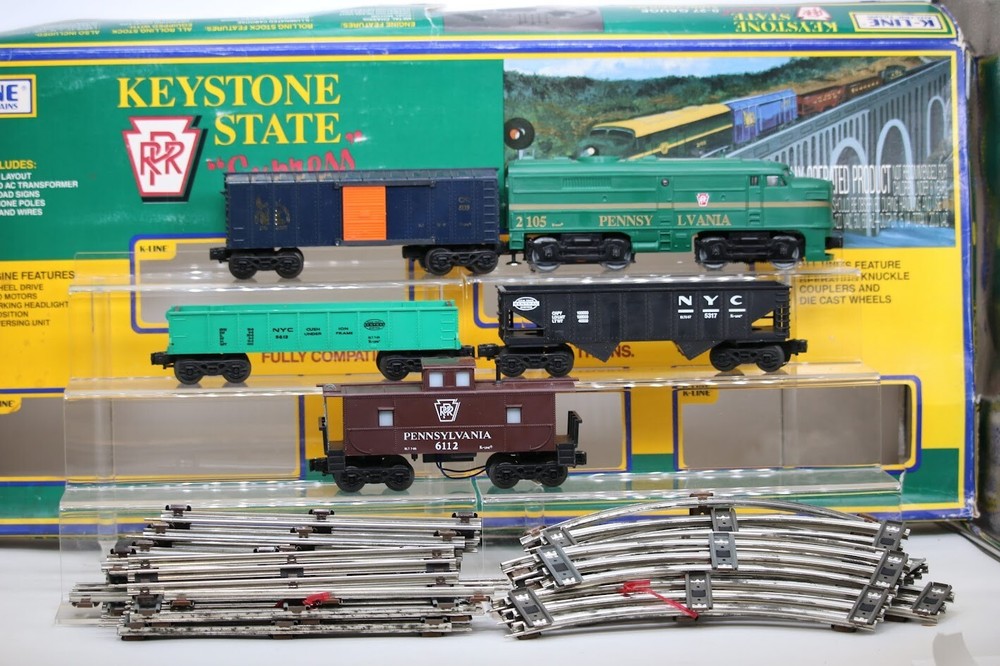 K-Line Keystone State Express 0 O-27 Gauge 1:48 Scale Diesel Train Set