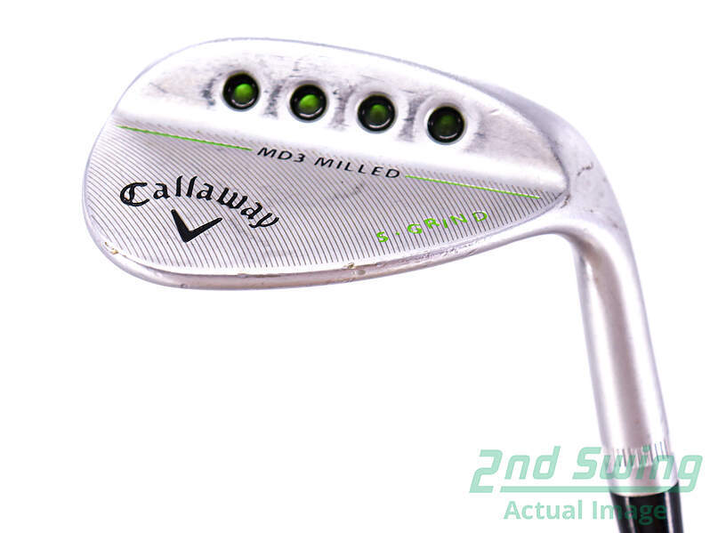 Callaway MD3 Milled Chrome W-Grind Wedge Sand SW 54° Steel Wedge Flex Right 35.5