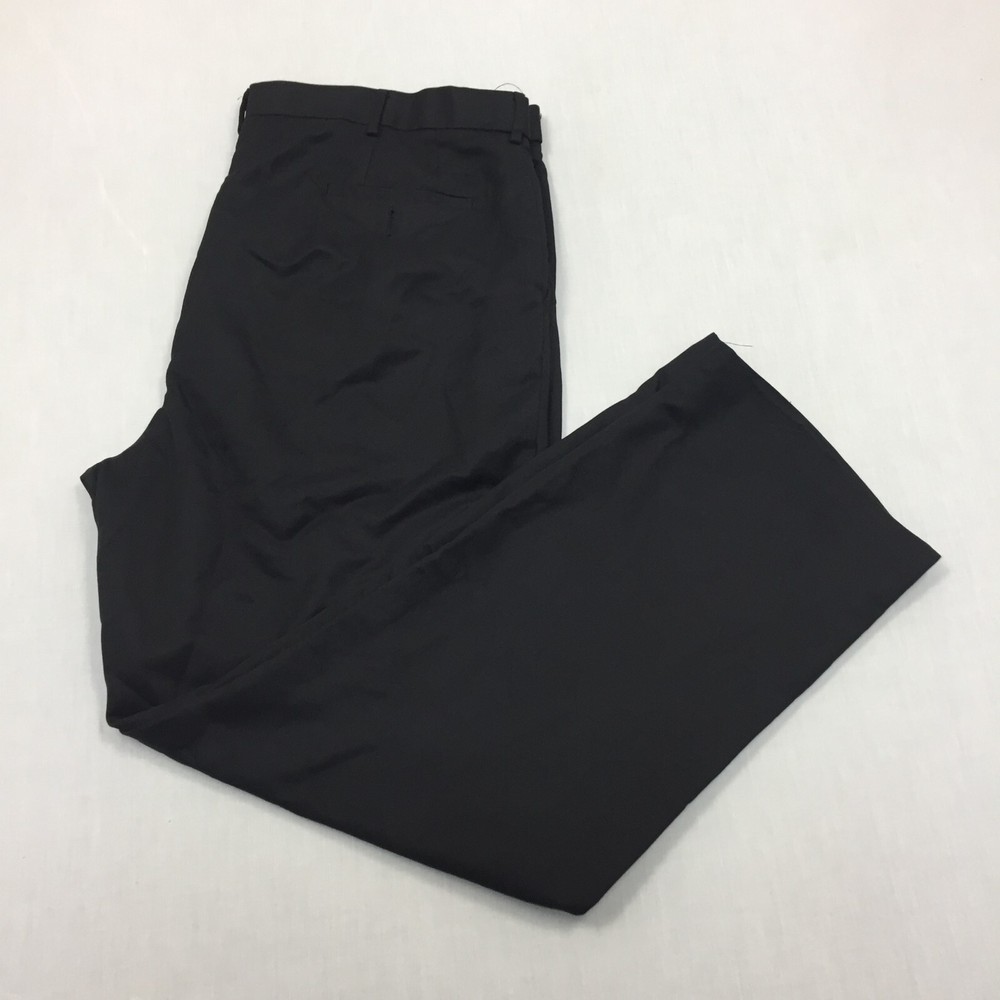 Pantalones chinos Dockers D3 de poliéster calce recto para hombre talla 42W 32L negros