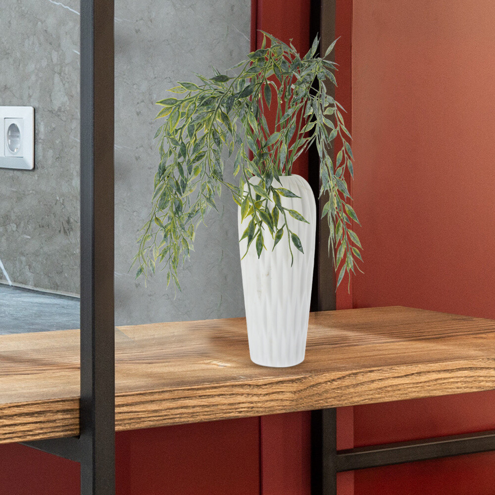 20 Pcs Simulated Willow Branch Artificial Greenery Branches Olive Faux Plant