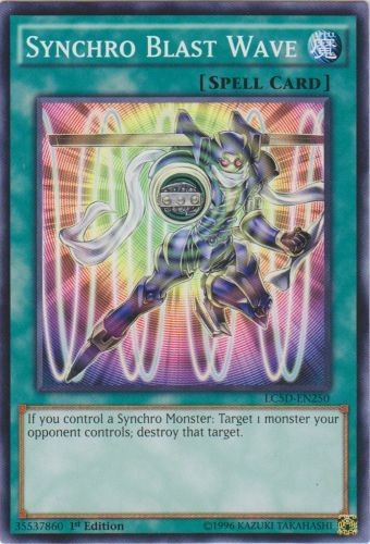Synchro Blast Wave LC5D-EN250 Common 1st Edition NM Legendary Collection
