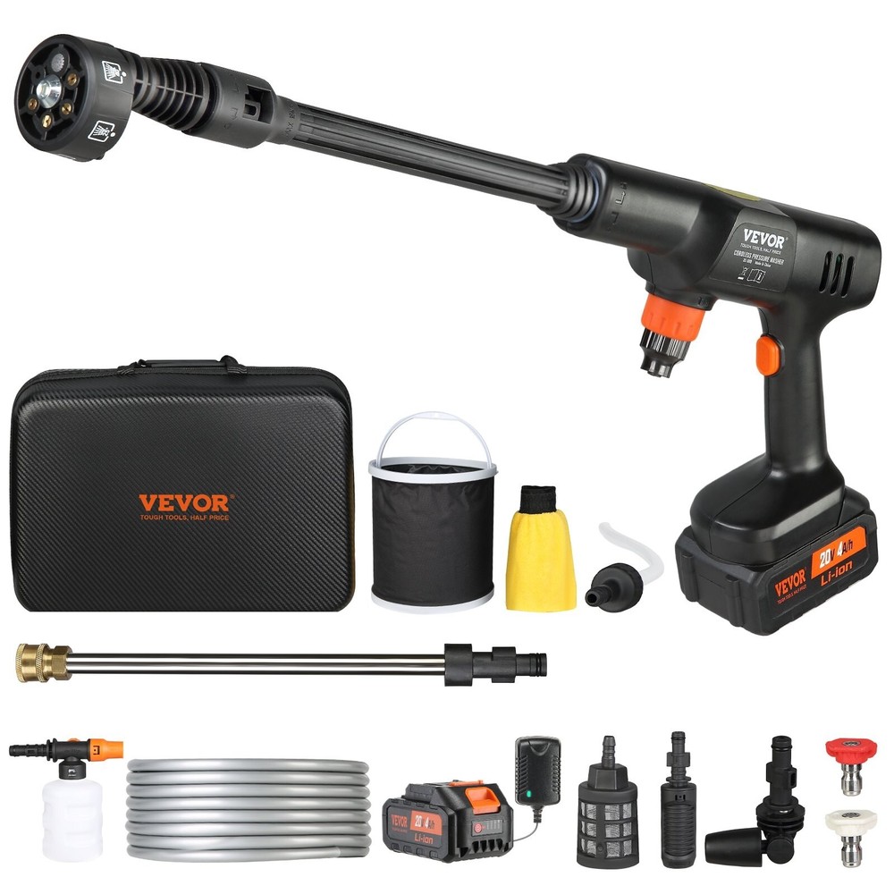Portable Cordless Pressure Washer Handheld High-Power Car Cleaner