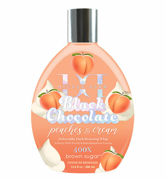 Double Dark Black Chocolate Peaches Cream 400X Bronzer 13.5 oz-image