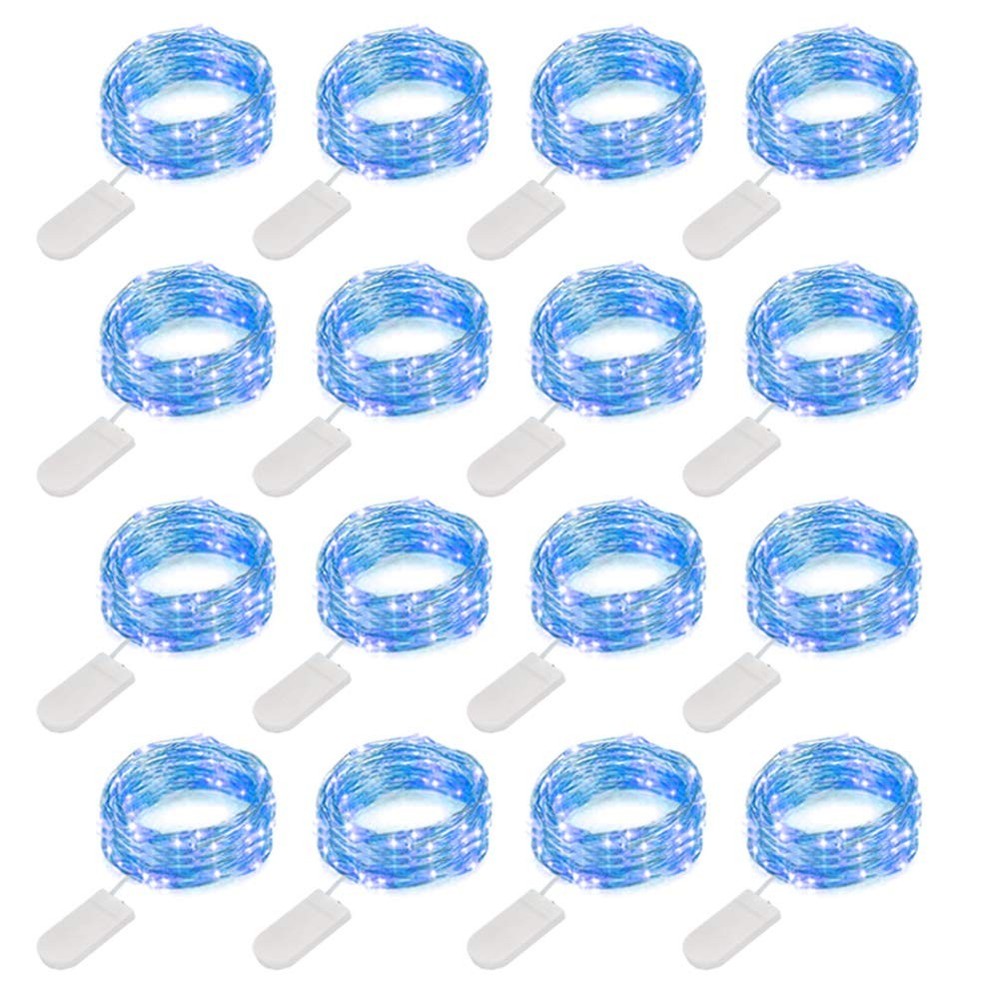 New Best MUMUXI 16 Pack 10 ft Fairy Lights Battery Operated 30 LED Mini String