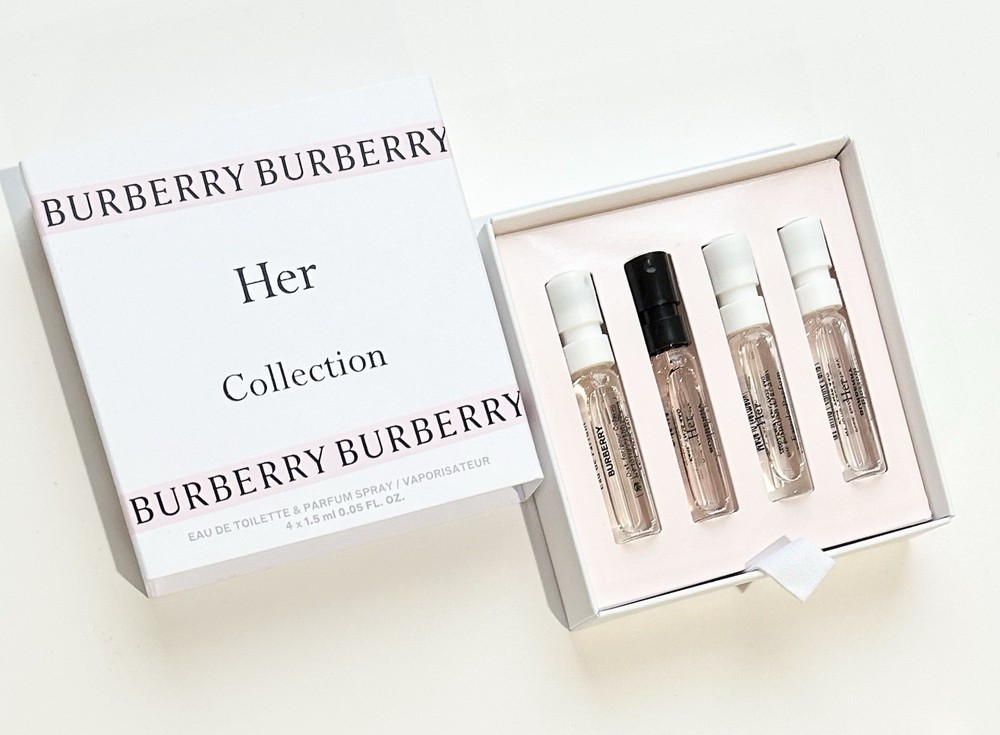 Burberry Her Collection 4pc Parfum Gift Set