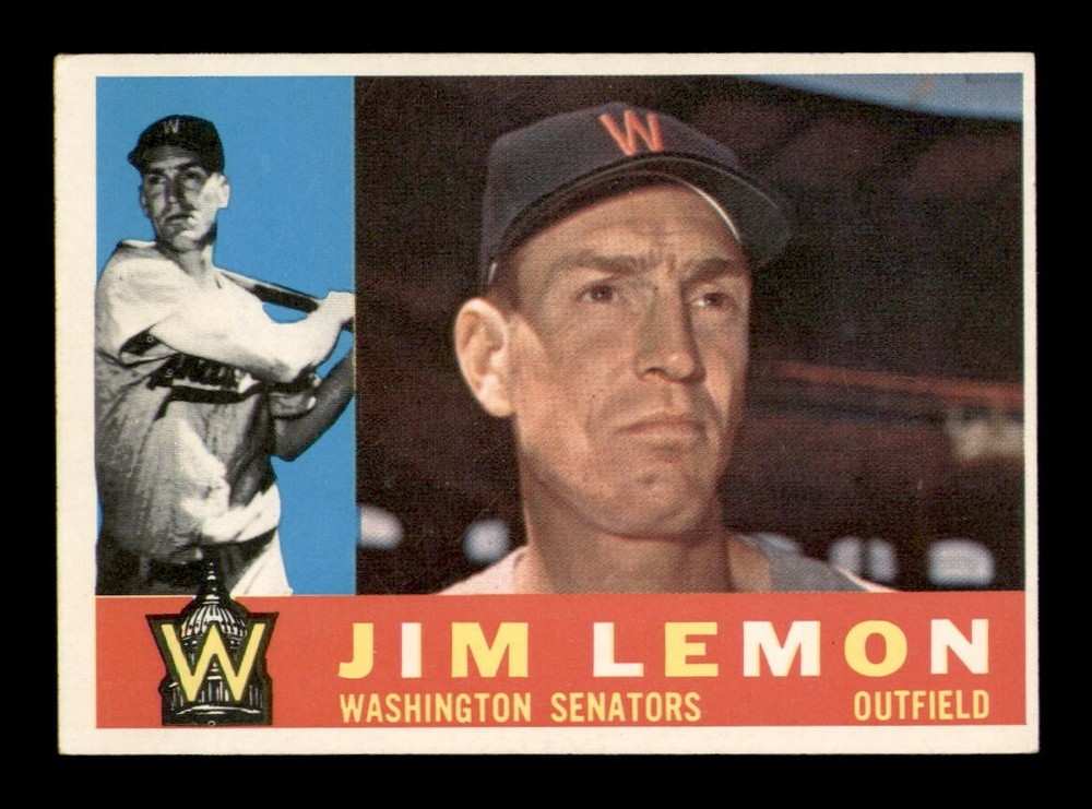 1960 Topps #440 Jim Lemon EX-MT Baseball Card *OBGcards*