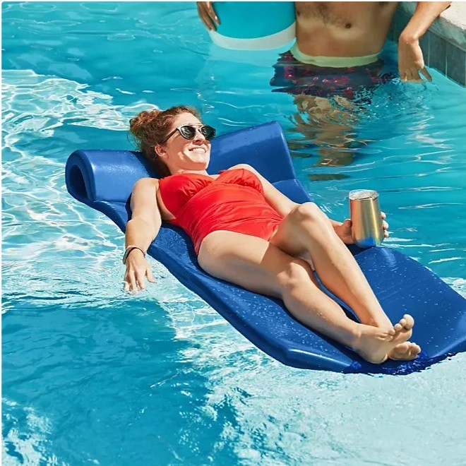 Members Mark 2 Inch Thick Closed-Cell Foam Pool Float Lounge-image