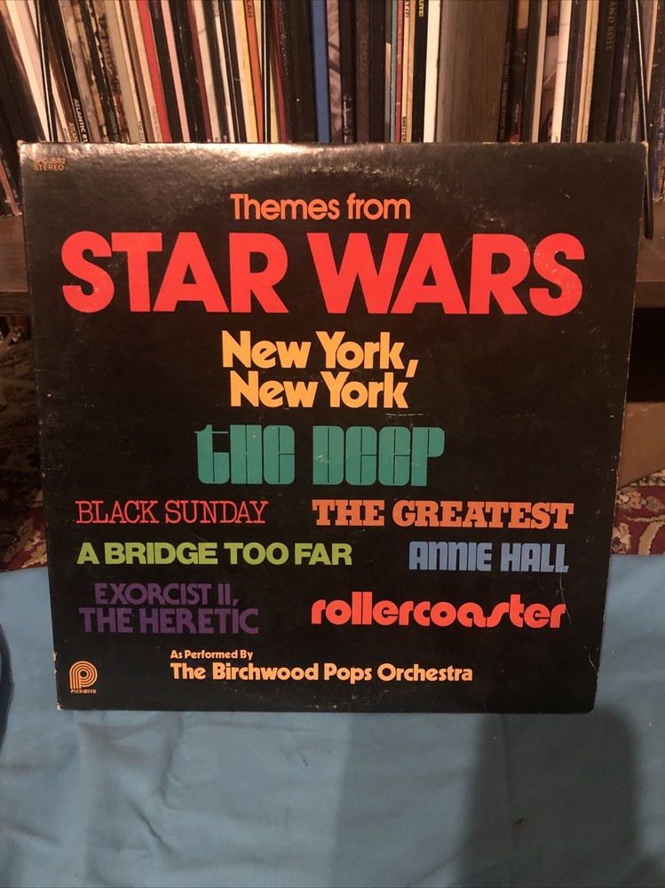 Themes From Star Wars (1977) Birchwood Pops Orchestra, Pickwick Records VG