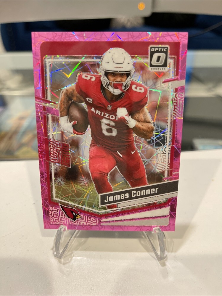 JAMES CONNER 2023 Panini Donruss Optic Pink Velocity Prizm /79 Cardinals 🔥