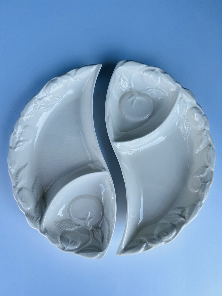 Vintage Belmar of Calif. # 406  2 Piece Serving Set Yin And Yang