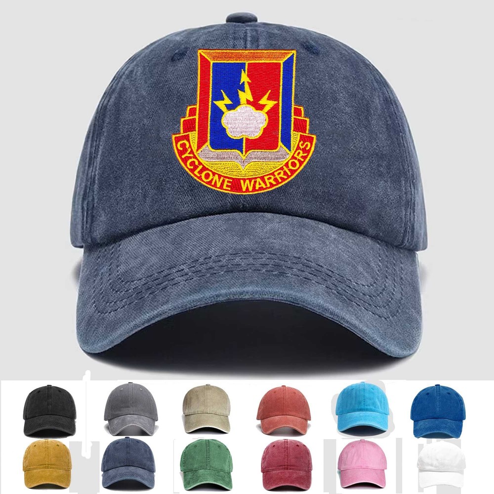 Custom Embroidered Hat STB-84 38th Infantry Division, Veteran Cap, Gift Idea