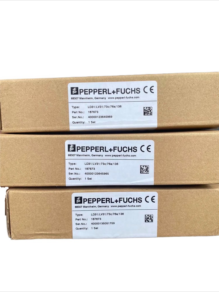 1pcs PEPPERL FUCHS LD31/LV31/73c/76a/136 187673 Thru-beam Sensor