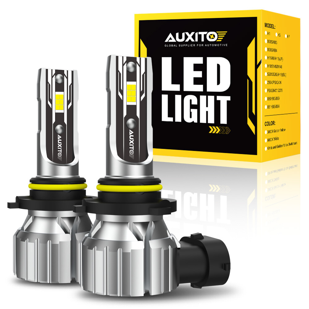 AUXITO 9005 HB3 Headlight LED Bulbs Conversion Kit High Beam Super Bright White