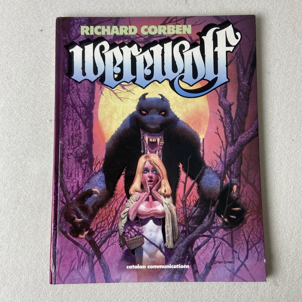 WEREWOLF by Richard Corben 1984 Hardcover Catalan 1st Printing
