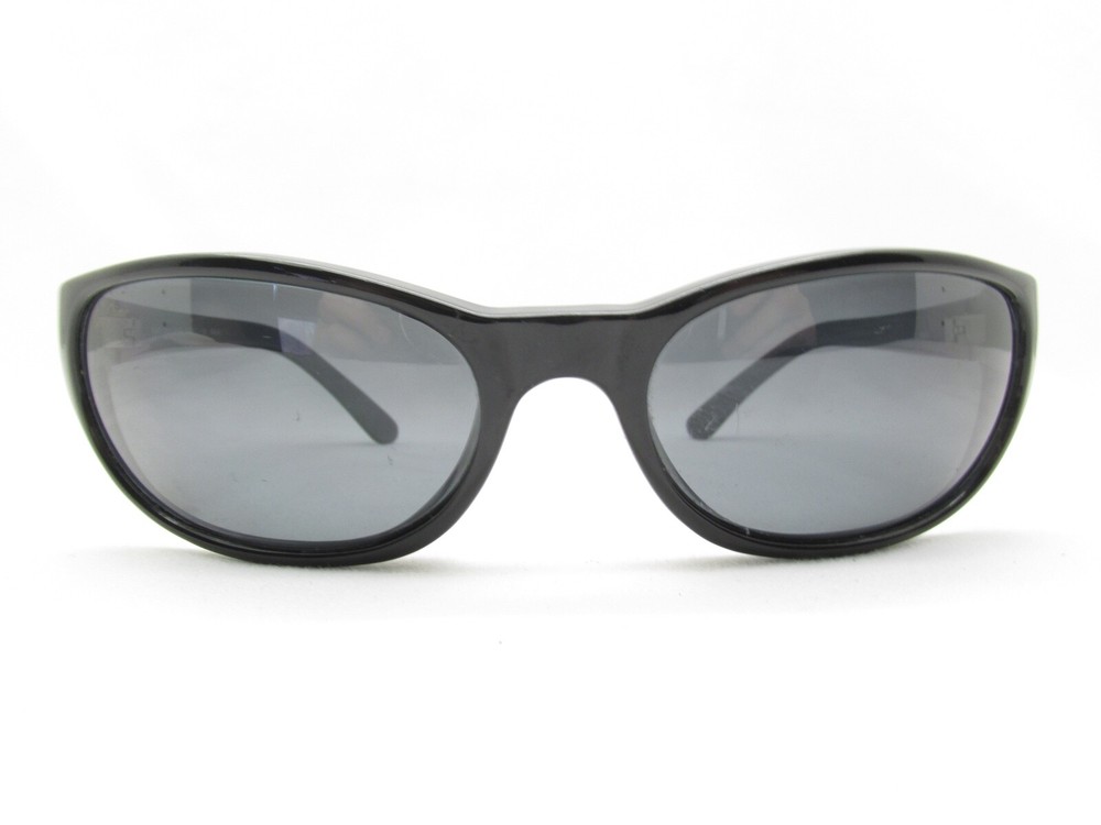 MAUI JIM MJ136-02 BLACK SPORTS WRAP EYEGLASSES FRAMES 54-17-135 117476