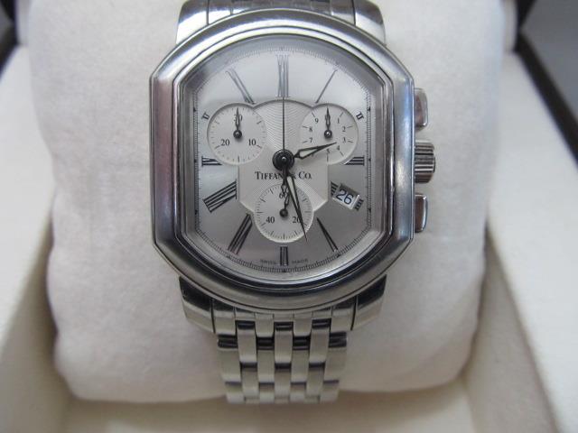 Tiffany & Co. Mark Coupe Chronograph & Date Stainless Steel Men’s Watch