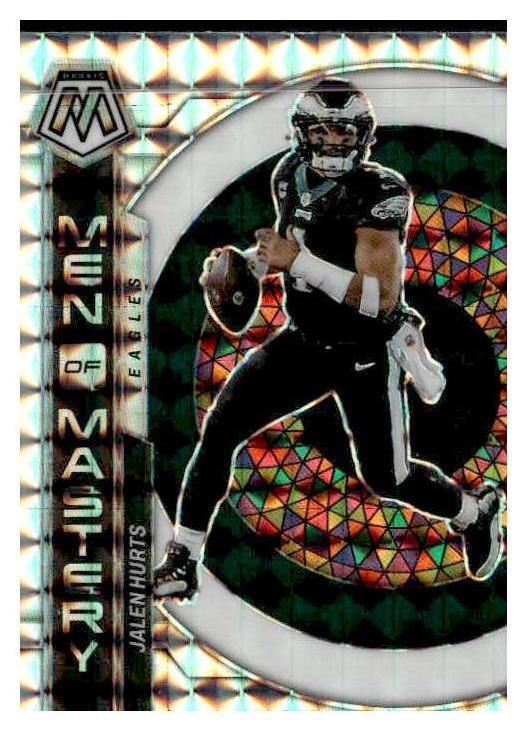 2023 Panini Mosaic #MM-2 Jalen Hurts Men of Mastery Mosaic