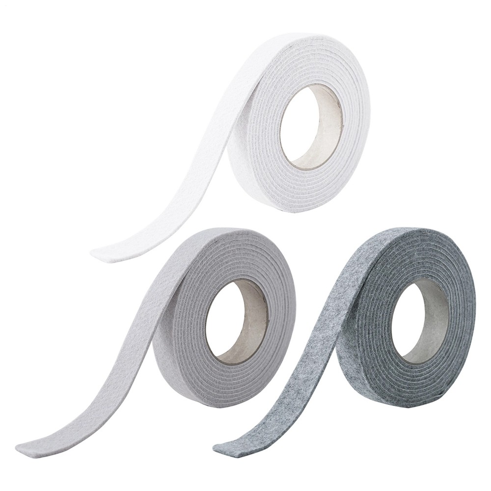 Window Condensation Absorber Reusable Felt Thick Self-adhesive Strip 157.48in