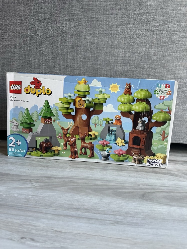 LEGO DUPLO European Wild Animals 10979 Toddler Educational Building Toy Set