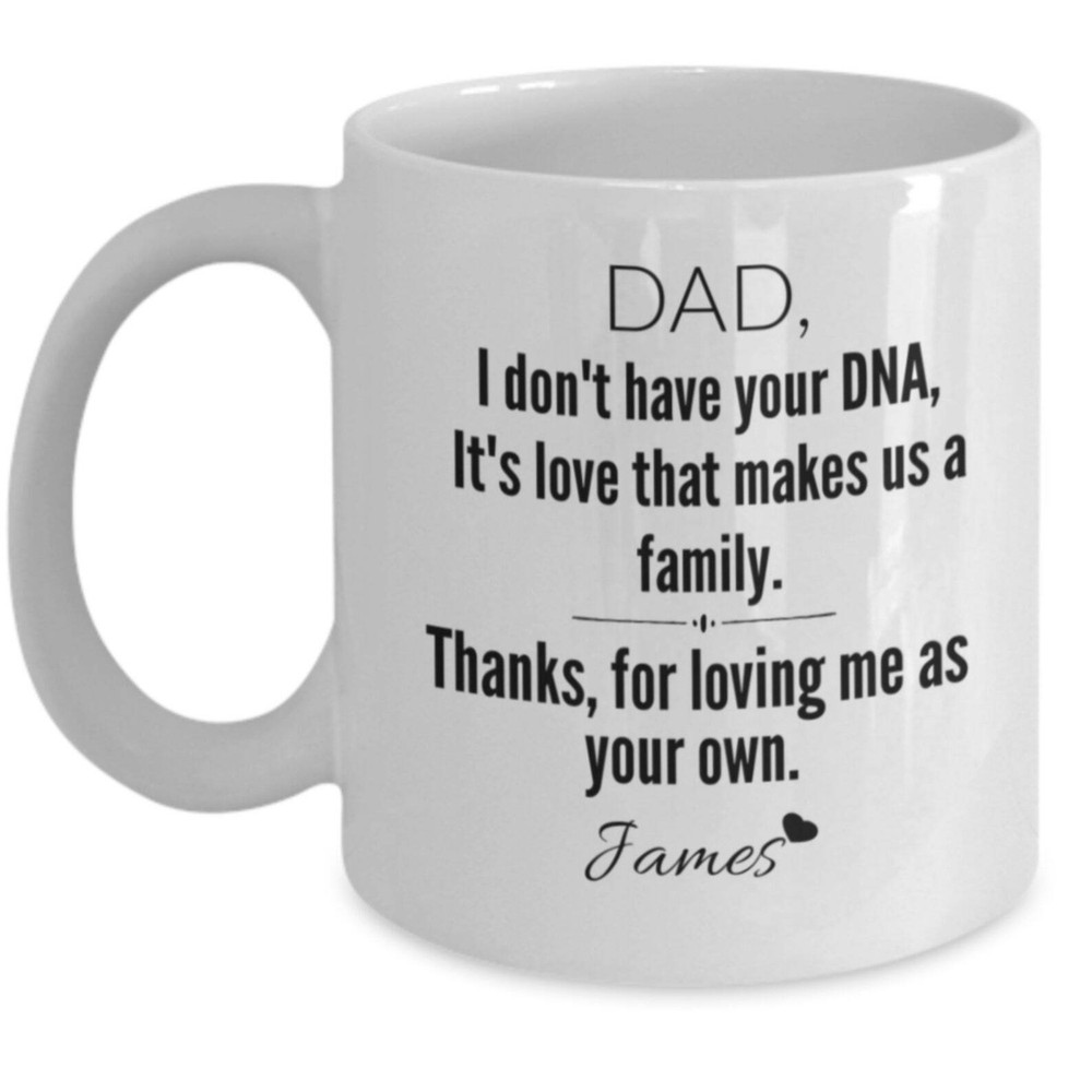 Gift For Stepdad Mug Stepdad Father’s Day Gift Birthday Stepfather Your Love N