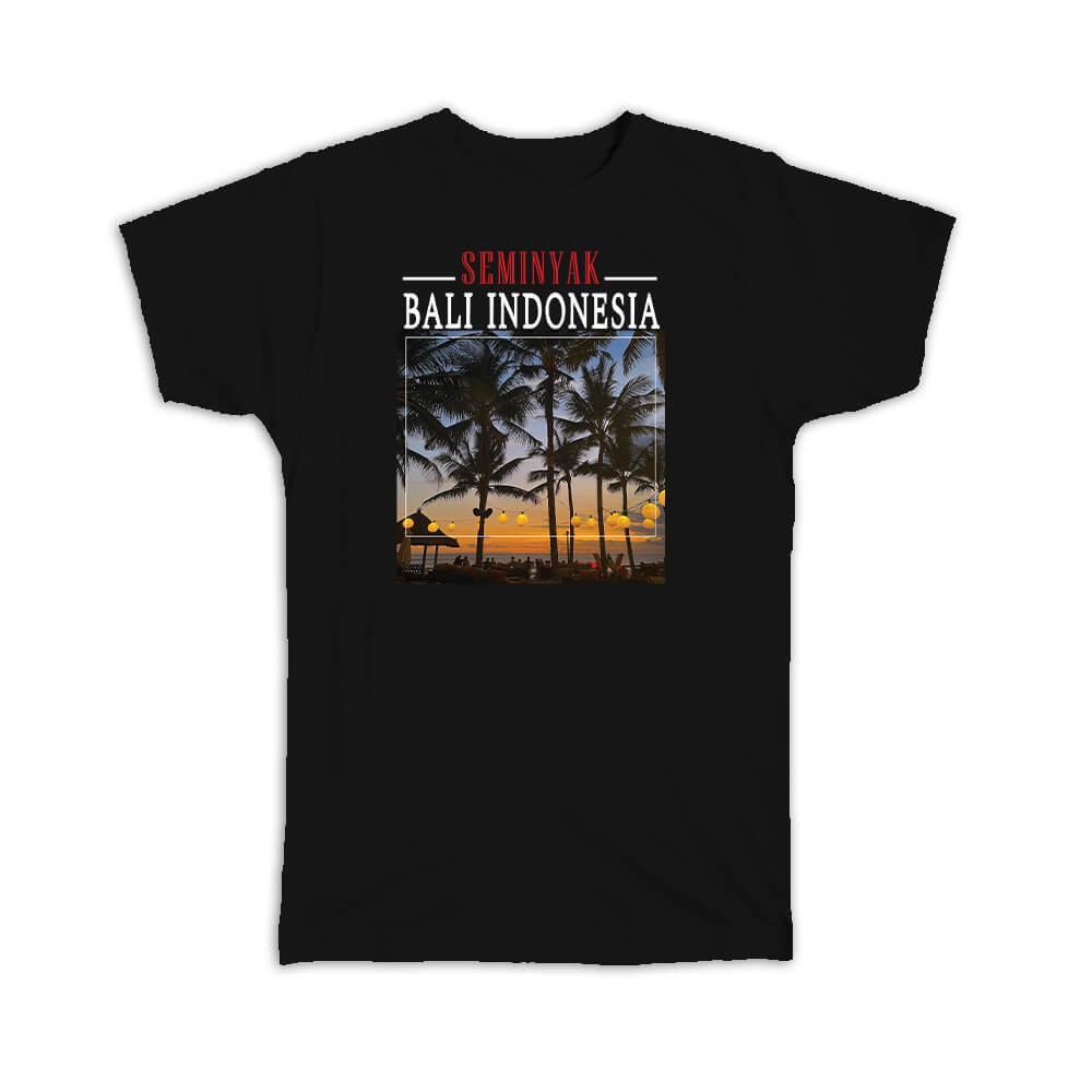 Palm Trees Seminyak Bali Indonesia Gift T-Shirt