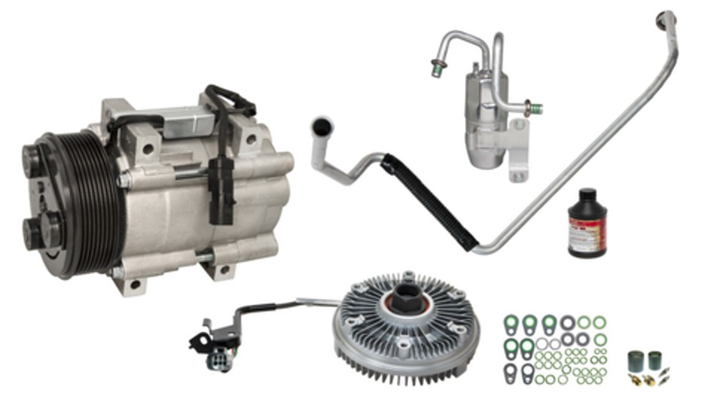 2007 Dodge Ram 3500 6.7L L6 A/C Compressor Kit by 4 Seasons