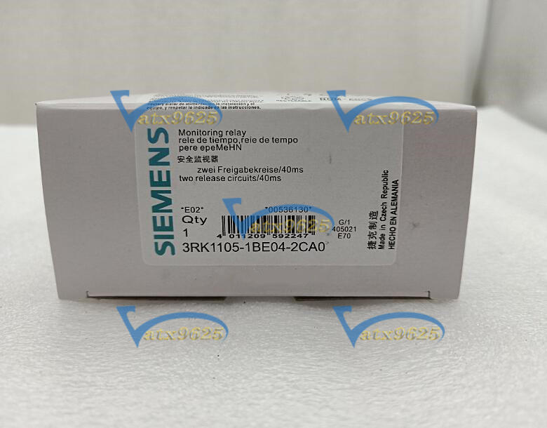 ONE Siemens 3RK1105-1BE04-2CA0 Safety Monitor Relay NEW