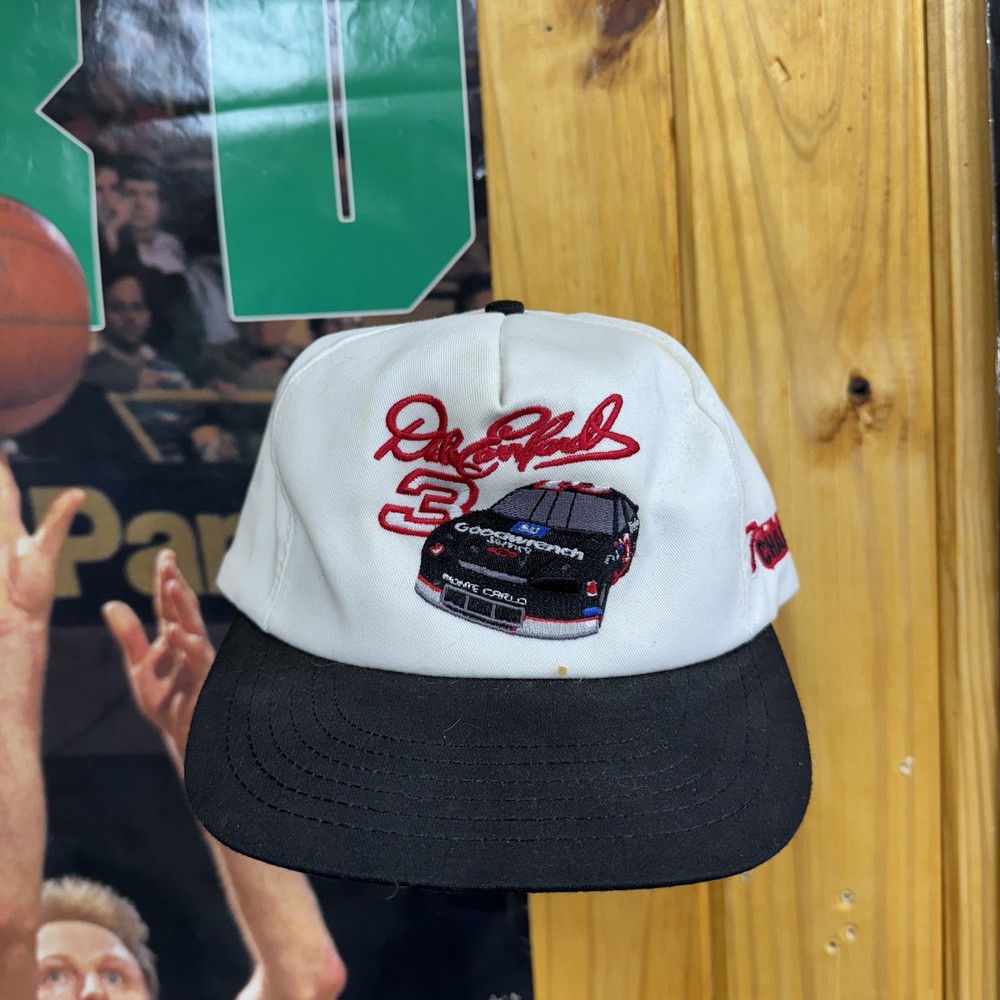 Vintage Dale Earnhardt Hat Cap Snap Back NASCAR Racing Mens Champion 90s