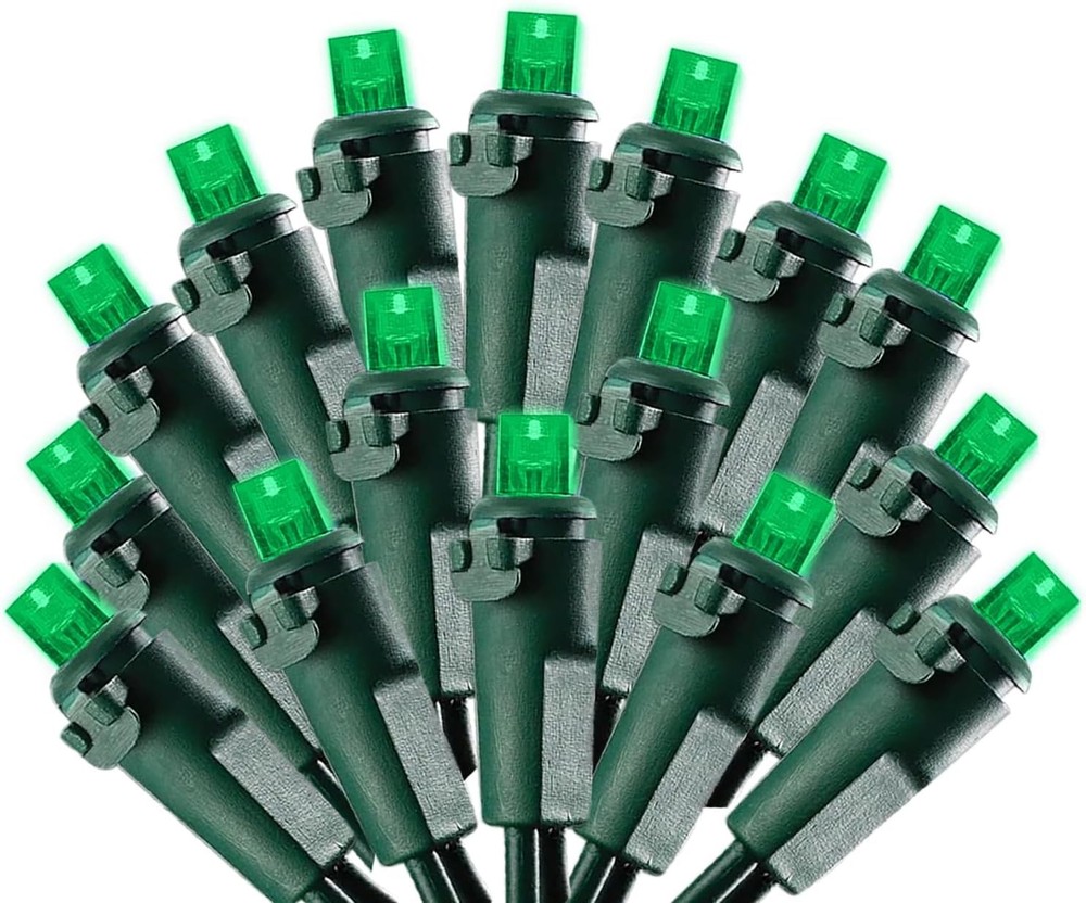 St Patricks Day LED String Lights Green Holiday Decor-image