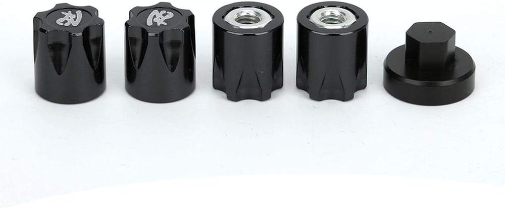 RC Wheel Rim Center Cover , 4Pcs RC Car Wheel Rim Center Cover M4 Nut Fit for 4