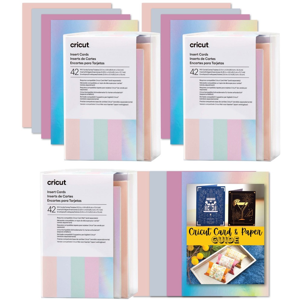 Cricut Triple R10 Princess Insert Cards Sampler Bundle