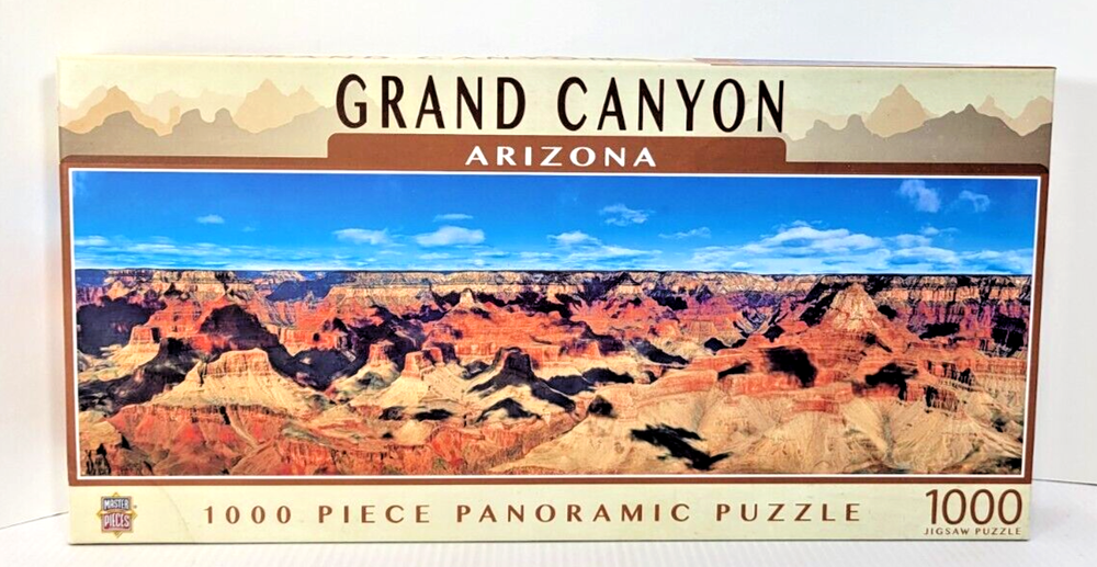 American Vista Panoramic - Grand Canyon 1000 Piece Jigsaw Puzzle Arizona