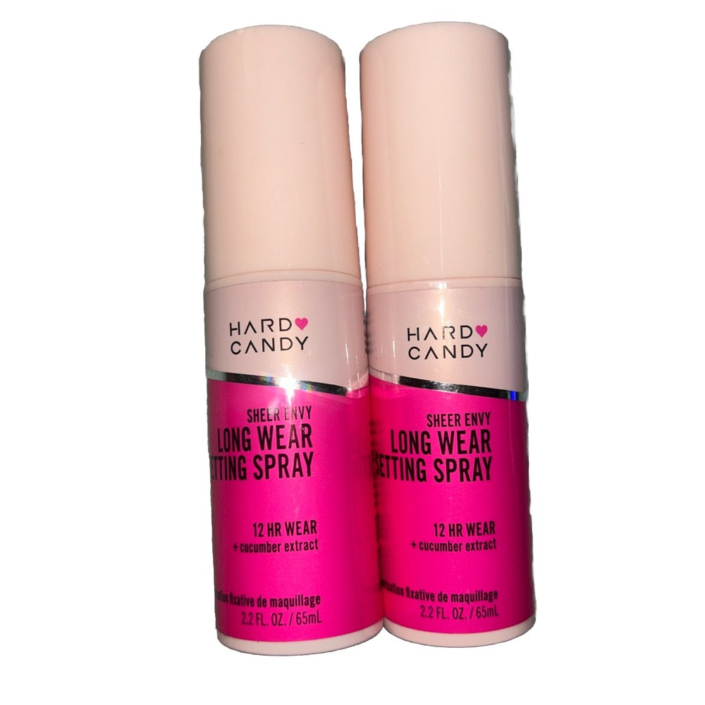 Hard Candy 12-Hour Long Wear Hydrating Setting Spray 2-Pack 2.5 fl oz