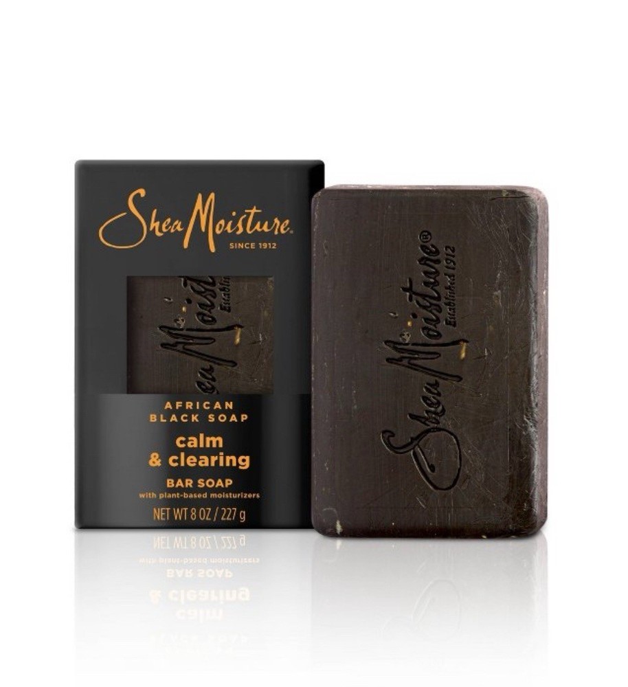 SheaMoisture African Black Bar Soap for Calm Clear Skin 8oz