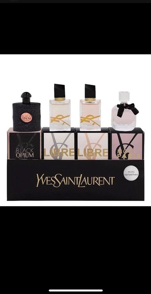 Yves Saint Laurent YSL Perfume for Women Variety 4-Piece Mini box damage