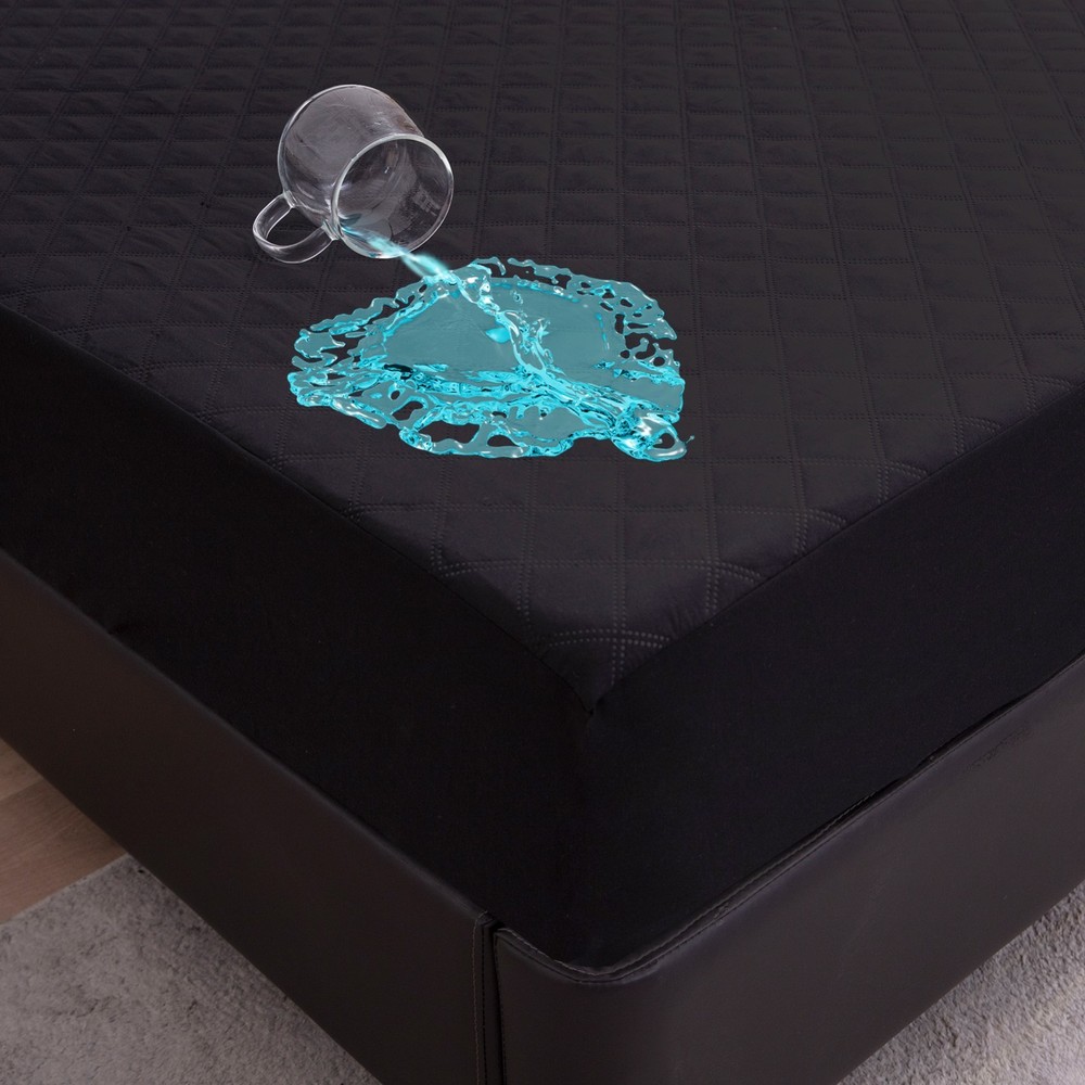 Bed Cover Twin Full Queen King Fitted Sheet Mattress Protector Waterproof