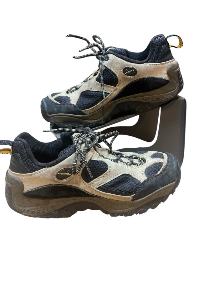 Merrell Baja Ventilator Womens Size 8 Shoes Walnut Brown Black Hiking Sneakers
