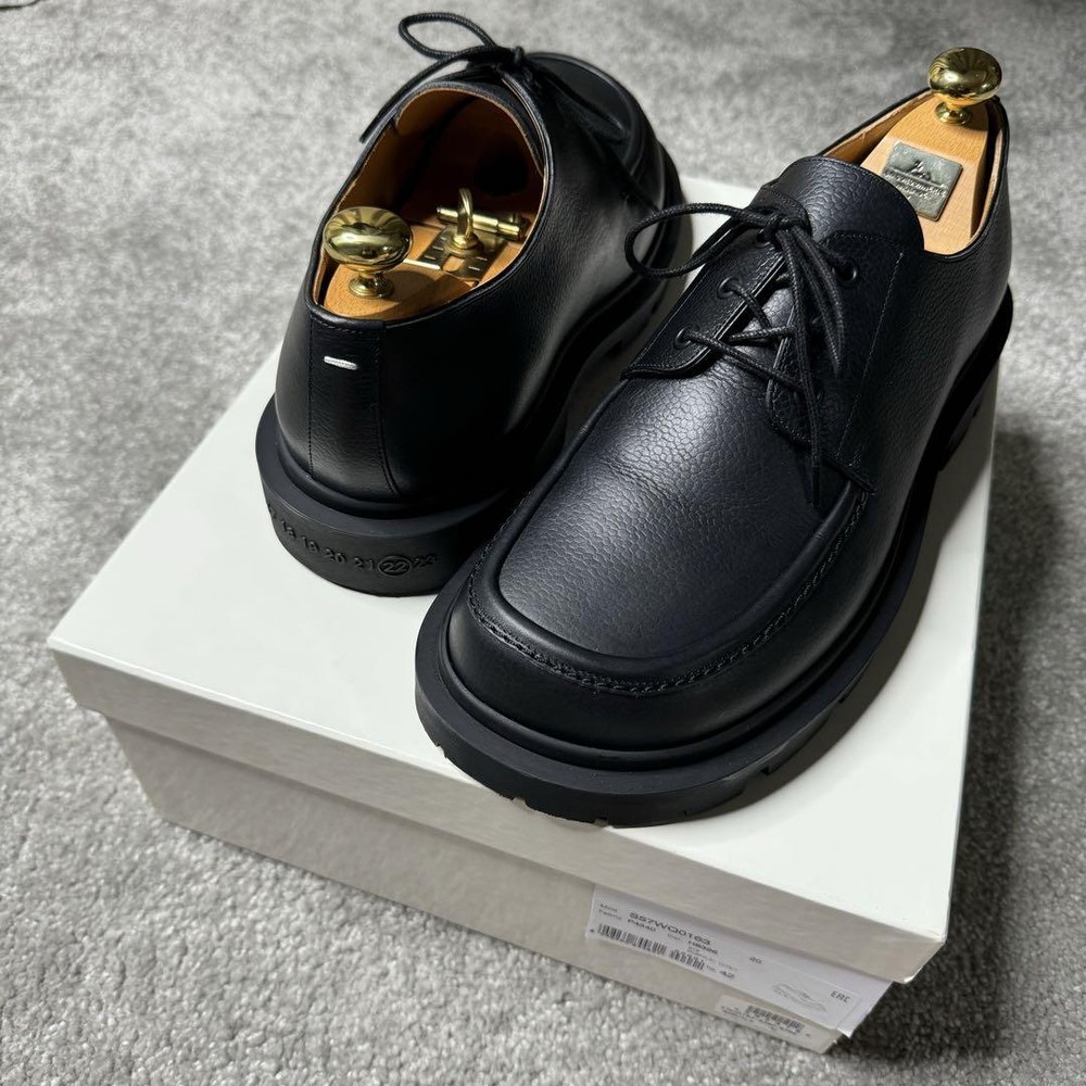 Maison Margiela Leather Derby Shoes Men Boots Original LTD Collection VHTF Shoes