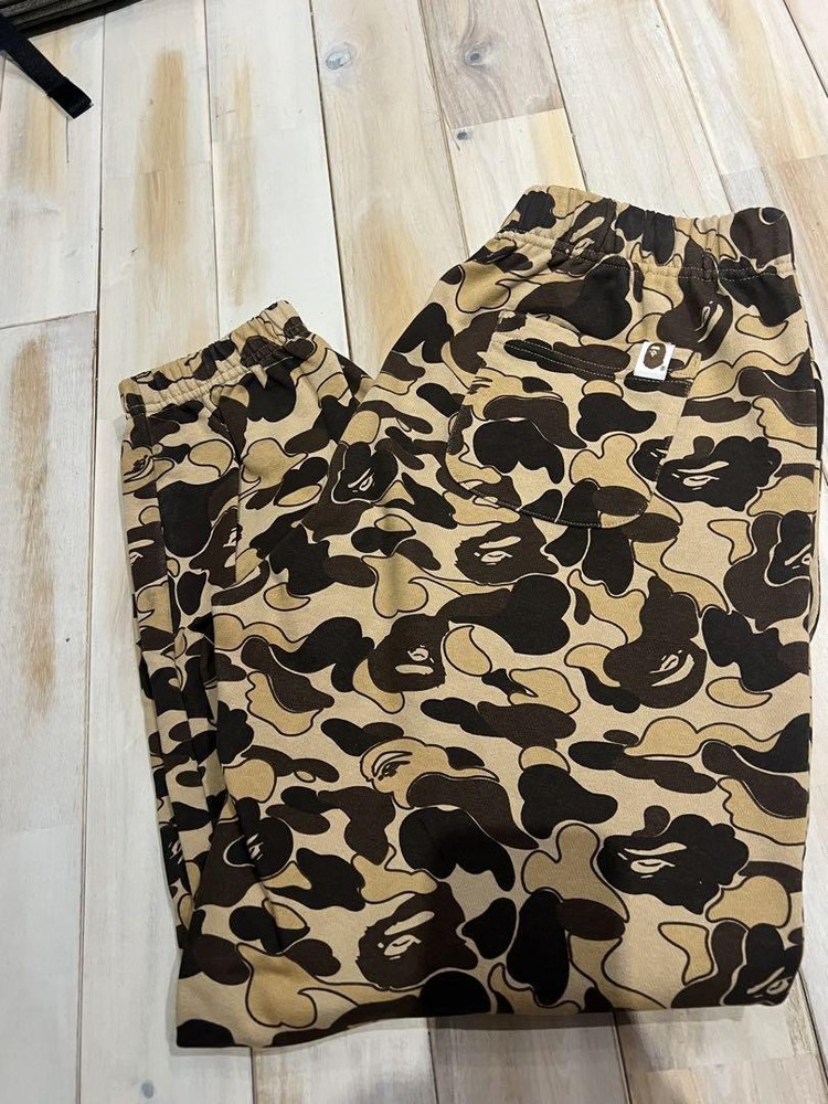 USED A BATHING APE SMALL SWEATPANTS GOOD M-111B7
