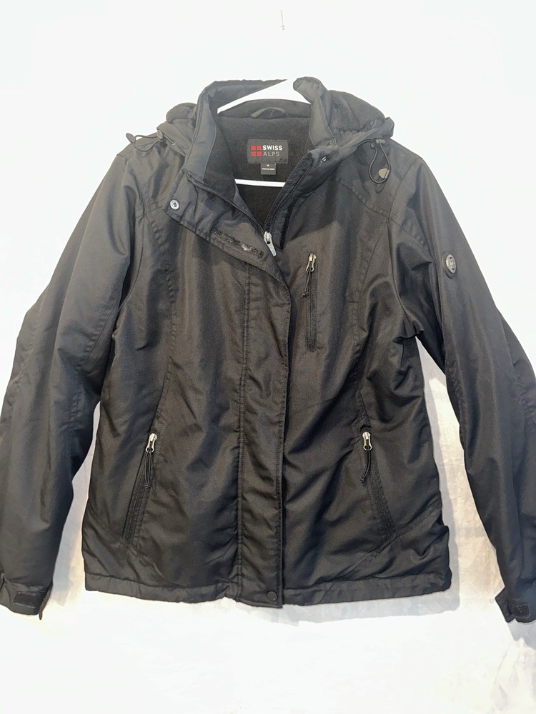 Swiss Alps Waterproof Insulated Ski Jacket for Men Size M - Warm & Windproof